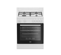 Beko Cuisinière tout gaz FBG62121WD – Blanc