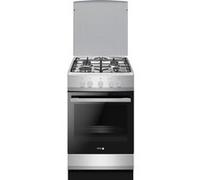 Cuisinière à gaz - FAGOR-FACG202S - 4 foyers - 74 L - 50 x 60 cm - Silver
