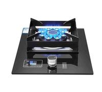 Gaziniere Gaz 1 Brûleur, Poêle À Frire À Neuf Compartiments 5,2 KW, Plaque De Cuisson En Verre Trempé, Avec Dispositif De Sécurité Anti-extinction De Flamme(LPG)