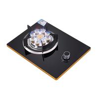 Gaziniere Gaz 4,5 KW, Plaque De Cuisson À Gaz 1 Brûleur, Cuisinière À Gaz Portable En Verre Trempé, Cuisinières À Gaz De Table Et Encastrées, Avec Protection Anti-extinction(NG)