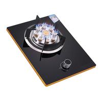 Gaziniere Gaz 4,5 KW, Plaque De Cuisson À Gaz 1 Brûleur, Cuisinière À Gaz Portable En Verre Trempé, Cuisinières À Gaz De Table Et Encastrées, Avec Protection Anti-extinction(NG)