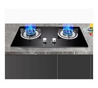 Gaziniere Gaz, Cuisinière À Gaz 5,2 KW - Plaque De Cuisson À Gaz 2 Brûleurs, Cuisinières À Gaz De Table Et Encastrées, Protection Contre Les Flammes Pour Éviter Les Fuites De Gaz, Kit GPL/NG(NG)