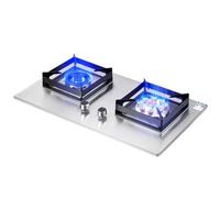 Gaziniere Gaz, Cuisiniere Gaz, Support De Casserole En Fonte En Acier En Acier Inoxydable, Technologie De Sauvegarde D'énergie D'allumage Automatique(NG)