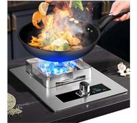 Gaziniere Gaz - Cuisinières À Gaz Portatives De Table Et Encastrées, Cuisinière À Gaz D'ajustement De Taille De Flamme, Cuisinière À Gaz De Synchronisation De 90 Minutes(LPG)