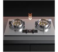 Gaziniere Gaz, Plaque De Cuisson À Gaz Intégrée À 2 Brûleurs, Flamme Haute À Neuf Cavités De 8,5 KW/8,5 KW, (Minuterie Bilatérale De 180 Minutes), Avec Protection Anti-extinction(LPG)