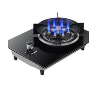 Gaziniere Gaz - Poele A Gaz, Poêle En Verre Trempé À 13 Cavités, Cuisinière À Gaz Portative, Cuisinière À Gaz À Contrôle De Flamme Réglable, Bureau Et Montage Encastré (Size : NG)