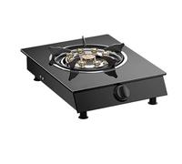 Gaziniere Gaz Table - Portable Poele A Gaz, Cuisinières À Gaz À Réglage Multi-niveaux À Allumage Électronique, Table De Cuisson En Verre Trempé, Avec Deux Types Protection Sécurité(B-4.2KW,LPG)