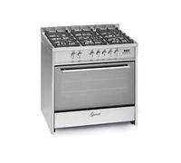 Gazinière - - GCH G 910 X - 90 cm - Four à gaz - 116 L Multifonctionnel
