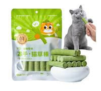 Gazocua Balles de Cage à bâtons d'pour Chat, bâtons à mâcher pour Chaton | Jouets Doux pour Chat pour l'élimination des Boules de Poils | Bâton d'à Anti-Stress pour propriétaire de de Salon