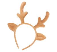 Gazocua Bandeau Oreilles de Cerf | Pièce de Tête Cosplay Noël - Bandeau Cosplay pour Fêtes,pour Soirées Déguisées Représentations Salons BD Adolescents Adultes Famille Photo Théâtre Scolaire