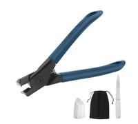 Gazocua Ciseaux à ongles pour hommes - Coupe-ongles avec poignée ergonomique - Ciseaux à ongles incurvés - Pour homme et femme - Soins pédicure, manucure, soins personnels