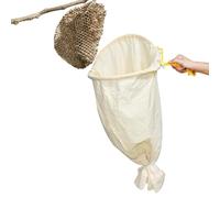 Gazocua Filet attrape-abeilles, sac attrape-abeilles, filet portable pour le recrutement, outil de collecte des abeilles, outil de collecte des abeilles, outil de collecte des abeilles, pour les