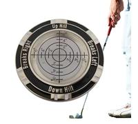 Gazocua Golf Green Reader, niveau de golf compact pour le putt, design spécial double face, pour améliorer votre jeu de putting, pour hommes et femmes