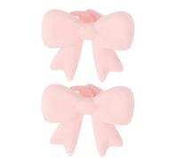 Gazocua Lot de 2 accessoires de décoration pour casque, nœud en silicone 3D, pour le travail, les voyages, les déplacements, les fêtes, le streaming et