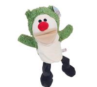 Gazocua Marionnette à main en peluche, marionnette interactive, pour les spectacles de théâtre, poupées d'animaux douces pour jeux de rôle, anniversaire, vacances, panier de Noël