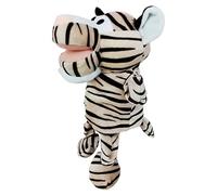 Gazocua Marionnette à main en peluche, marionnette interactive, pour les spectacles de théâtre, poupées d'animaux douces pour jeux de rôle, anniversaire, vacances, panier de Noël