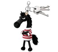 Gazocua Mascotte Année Du Cheval 2026 | Pendentif Sac Festif | Nouvel An Chinois | Pour Adultes Amateurs de Culture Collectionneurs Étudiants Bureau Voyageurs