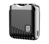 Gazocua Rasoir Électrique Pour Hommes - Rasoir Rotatif Pour Le Visage | Pour Hommes Portable Rechargeable Par USB,pour Salle de Bain Chambre Extérieur Voyage d Affaires Père Petit Ami Collègue