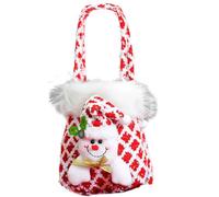 Gazocua Sacs À Bonbons De Noël,Décorations Pour Maison Réutilisables Santa Avec Poignée - Sacs De L'Avent De Noël - Pour Adultes Famille Amis Mariage Réveillon Veille Du Nouvel An