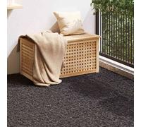 vidaXL Tonte d'herbe artificielle Noir 1x2 m 30 mm