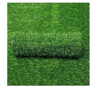 Gazon artificiel 3 x 5 m - Aspect naturel - 20 mm de hauteur - Super dense - Avec trous de drainage - Parfait pour les jardins, les terrasses et les aires de jeux.