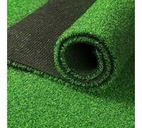 Gazon Artificiel 4 x 4 m, pelouse synthétique, Tapis de Gazon Artificiel Naturel et réaliste pour Jardin, terrasse, Paysage, Balcon(1x3m)
