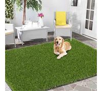 Gazon artificiel 5 m x 2 m | Hauteur des poils 30 mm | Gazon synthétique haute densité | Fausse pelouse réaliste abordable pour jardin extérieur et aménagement paysager