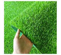 Gazon artificiel d'aspect réaliste, gazon artificiel, hauteur de poils de 10 mm, tapis de gazon artificiel vert réaliste for chiens et animaux de compagnie, support en caoutchouc résistant aux UV(1x3M