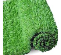 Gazon artificiel de 40 mm et 30 mm de haut | Gazon artificiel haute densité naturel et réaliste respectueux des animaux de compagnie pour jardin, balcon, terrasse | Résistant aux UV | Gazon à faible