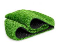 Gazon Artificiel Isolant en Rleau, 2cm, 1.5m x 5m, Fond Noir | Construction anti-, Gazon Aménageable Résistant, Finitions Jardinières, Pr décorateurs extérieurs