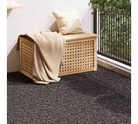 Gazon artificiel Noir 2 x 1 m Polypropylène,Maison & jardin, Décorations, Fleurs & plantes artificielles, Noir (Poids 4.92KG)