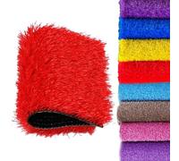 Gazon Artificiel Pour Intérieur Et Extérieur, Tapis De Gazon Artificiel Tapis De Gazon Synthétique Pour Jardin, Gazon Pour Animaux, Gazon Synthétique Pour Aménagement Paysager Golf(Red,24x39IN)