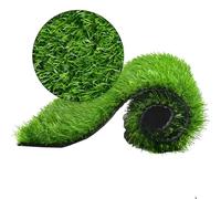 Gazon artificiel pour jardin et balcon - Tapis de pelouse noir pour isolation de toit, cour, décoration de mariage, durable et respectueux de l'environnement