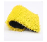 Gazon artificiel réaliste de 3 cm d'épaisseur, doux, réversible, ne brûle pas, automatique, perméable à l'eau, durable, jaune, 119,4 x 398,8 cm pour une utilisation en extérieur