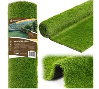 Gazon artificiel - SPRINGOS - 2x5 m - 32 mm - 21 100 touffes/m² - 70% PE/30% PP