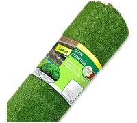 Gazon artificiel Synthétique en Rouleau -1 M x 4 M - Haute densité - 4M ² - Hauteur des fibres 1 cm - 2200 Dtex