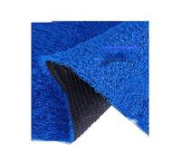 Gazon Artificiel,Tapis de Sol en Gazon synthétique Bleu,Tapis de Gazon synthétique Infroissable(1x8m/3x26ft)