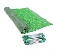 Gazon Artificiel Vert 2cm Épais Pour Jardin Balcon(2 * 3M) | Épaisseur 2cm, fibres douces, aspect pour naturel, pour idéal pieds pour nus, jardin balcon