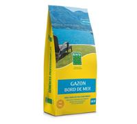 Gazon - BHS - Gazon Bord de Mer 10kg | Résistant vent, sécheresse, salinité | Beau gazon d'été, esthétique et robuste.