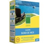 BHS GBM1 | 1kg | 40 m² | Gazon Bord De Mer | Grande résistance au vent, à la sécheresse et aux conditions salines | Bon comportement estival | Esthétique et résistance générale