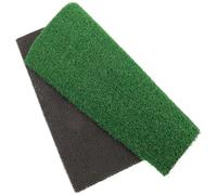Gazon de Tortue pour Terrarium, Rampe D'accès, Plastique Vert | Aspect Réaliste Simulé, Découpe Facile, pour Tortues et Rampes, Décor de Terrarium