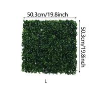 Gazon Milan Artificiel,Haie D'intimité,Protection Solaire,Convient Pour Extérieur,Nik,Jardin,Clôture,Arrière-Cour,1 Pièce - Type L