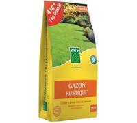 Gazon rustique BHS - 5 kg - Semences + engrais NF U 42001