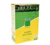 Gazon rustique - BHS - Boîte de 3 kg - Résistant aux conditions climatiques difficiles - Soleil - Rouge