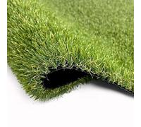 Gazon synthetique 20 mm 1x5 m (5 m2) pour intérieur et extérieur, terrasses, balcons et jardin