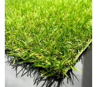 Gazon synthétique 20 mm rouleau 2x3 m (6 m²) - Pelouse artificielle fibres bicolores effet naturel - Idéal terrasse, balcon et jardin - MGS