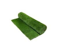 ECD Germany Gazon Synthétique 35mm Rouleau 6m² (1x6m), Vert Multinuancé, Drainage Rapide et Facile à Découper, Résistant Intempéries, Tapis Artificiel Pelouse Herbe Fausse Revêtement de Sol de Jardin