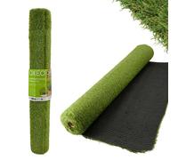 Gazon synthétique artificiel rouleau 4m2 - 1230g/m2 - Épaisseur 2cm - Pelouse synthétique balcon terrasse - Effet Naturel