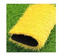 Gazon Synthétique D'extérieur Anti-chute Tapis 3 Cm D'épaisseur Jaune Tapis De Gazon Artificiel Réaliste Pour Décoration Murale De Balcon Ou Clôture De Fond(47x79IN)