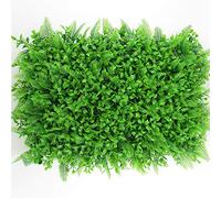 Gazon Synthetique Exterieur,Gazon Artificiel 40x60cm Artificial Green Plant Lawns Tapis pour Maison Jardin Mur Landscaping Vert Plastique Peluche Porte-porte Boutique De toile d'image(A8)